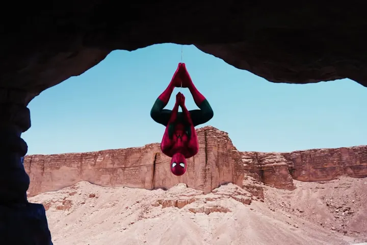 Spider-Man in Hegra, Al Ula